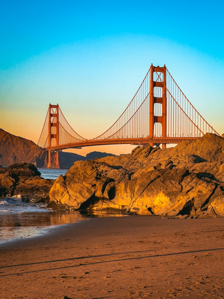Golden Gate Bridge at Golden Hour