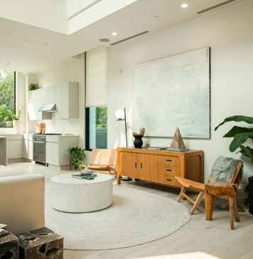 How to Stage a Home for Real Estate Photos Staged Livingroom