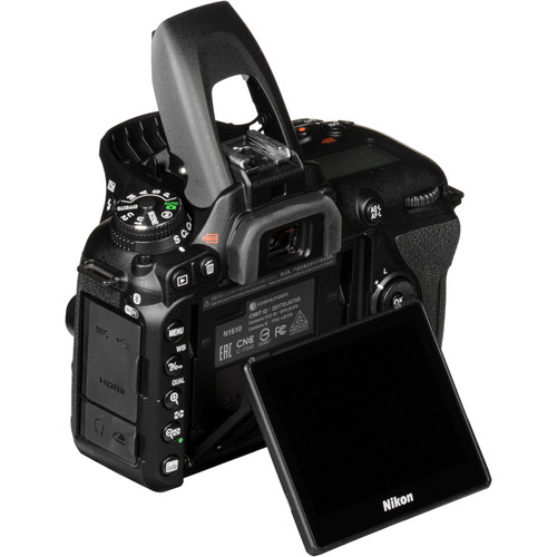 Nikon D7500 Back with tilted screen