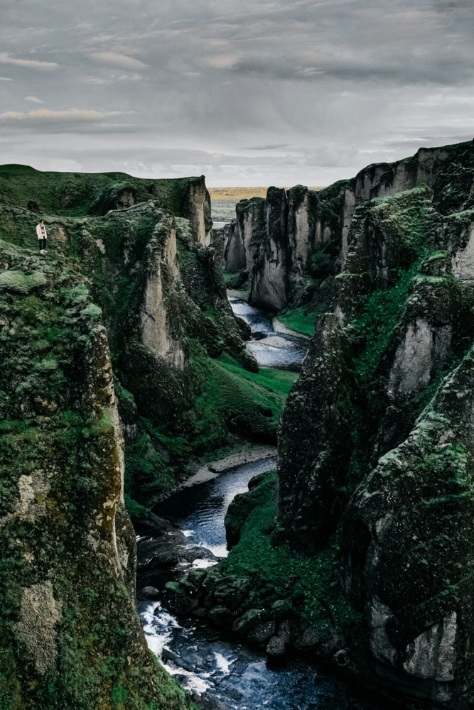 Beautiful Canyon with a river
