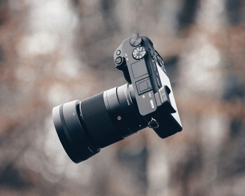 Sony A6400 in the air