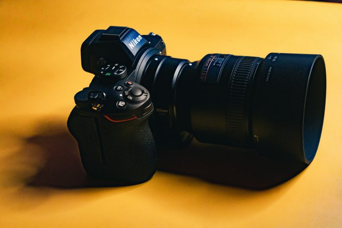 nikon z5 with lens