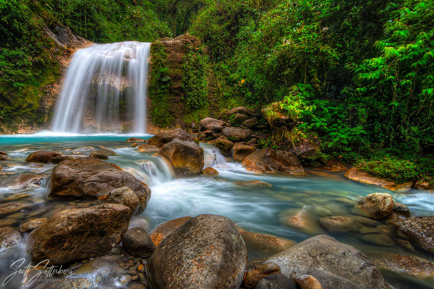 costa rica photography workshop waterfall copy
