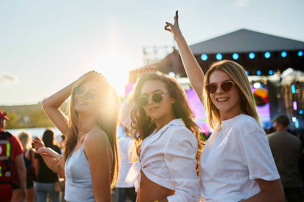 event photography camera at concert