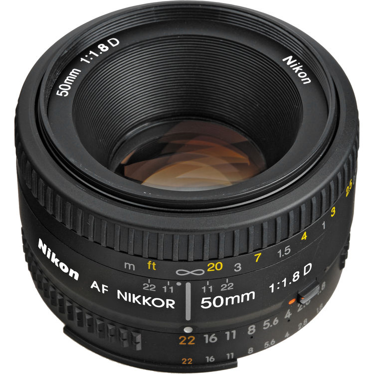 Nikon AF Nikkor 50mm f:1.8D front