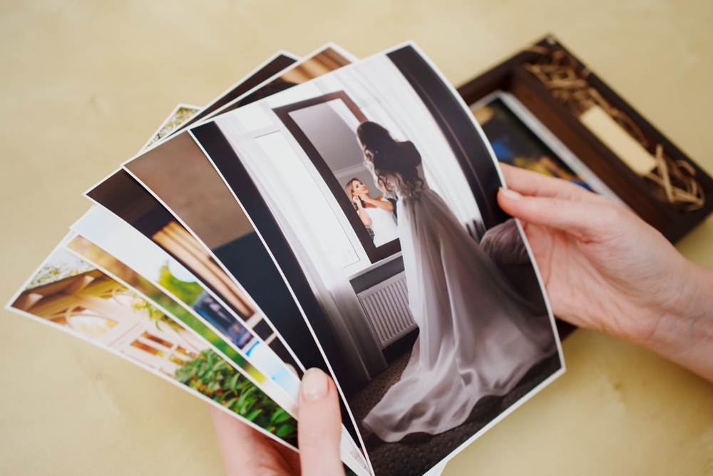 printed wedding photos