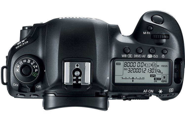 canon 5d mark iv top
