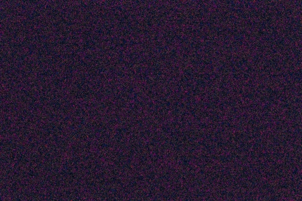 noisy black image