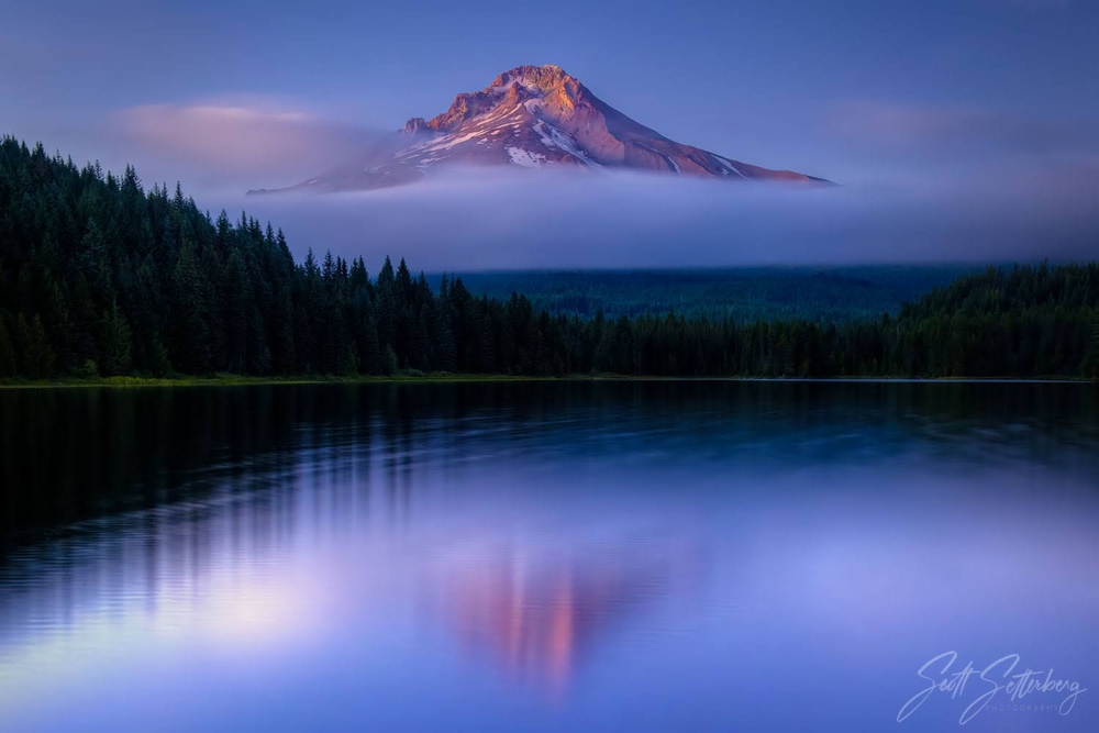 ColorTexturePhotoTours Reflection of Mount Hood