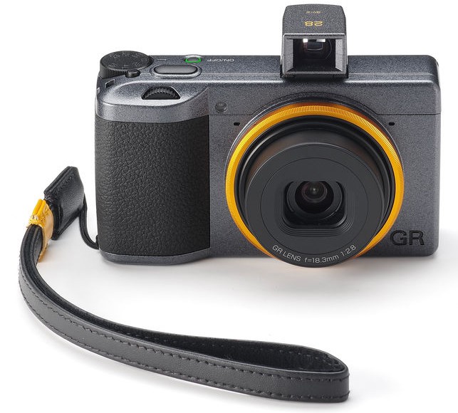 Ricoh GR III orange ring