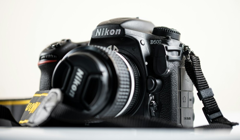 Nikon D500 front view