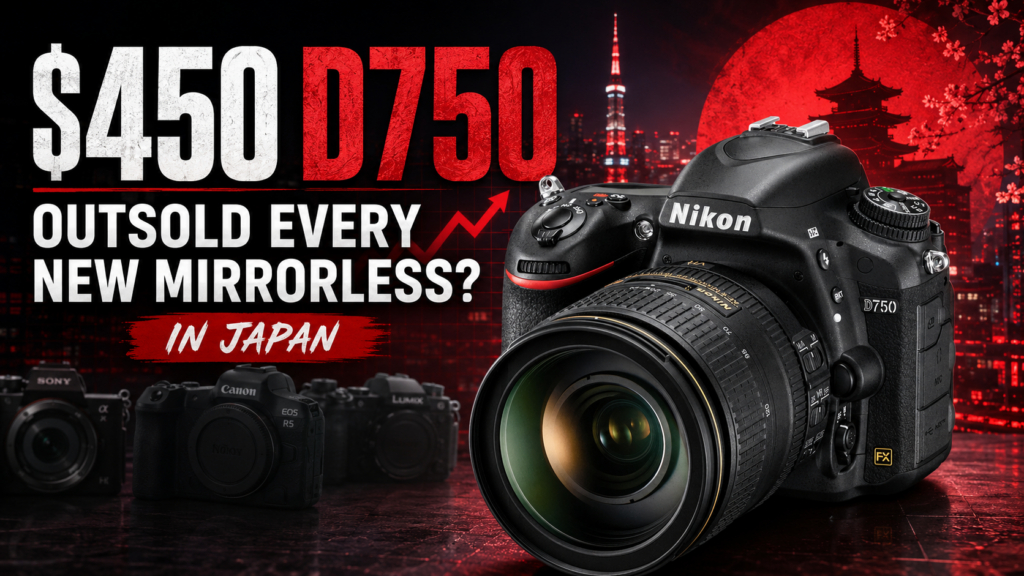 Nikon D750 Used Camera Beats Every Mirrorless in Japan