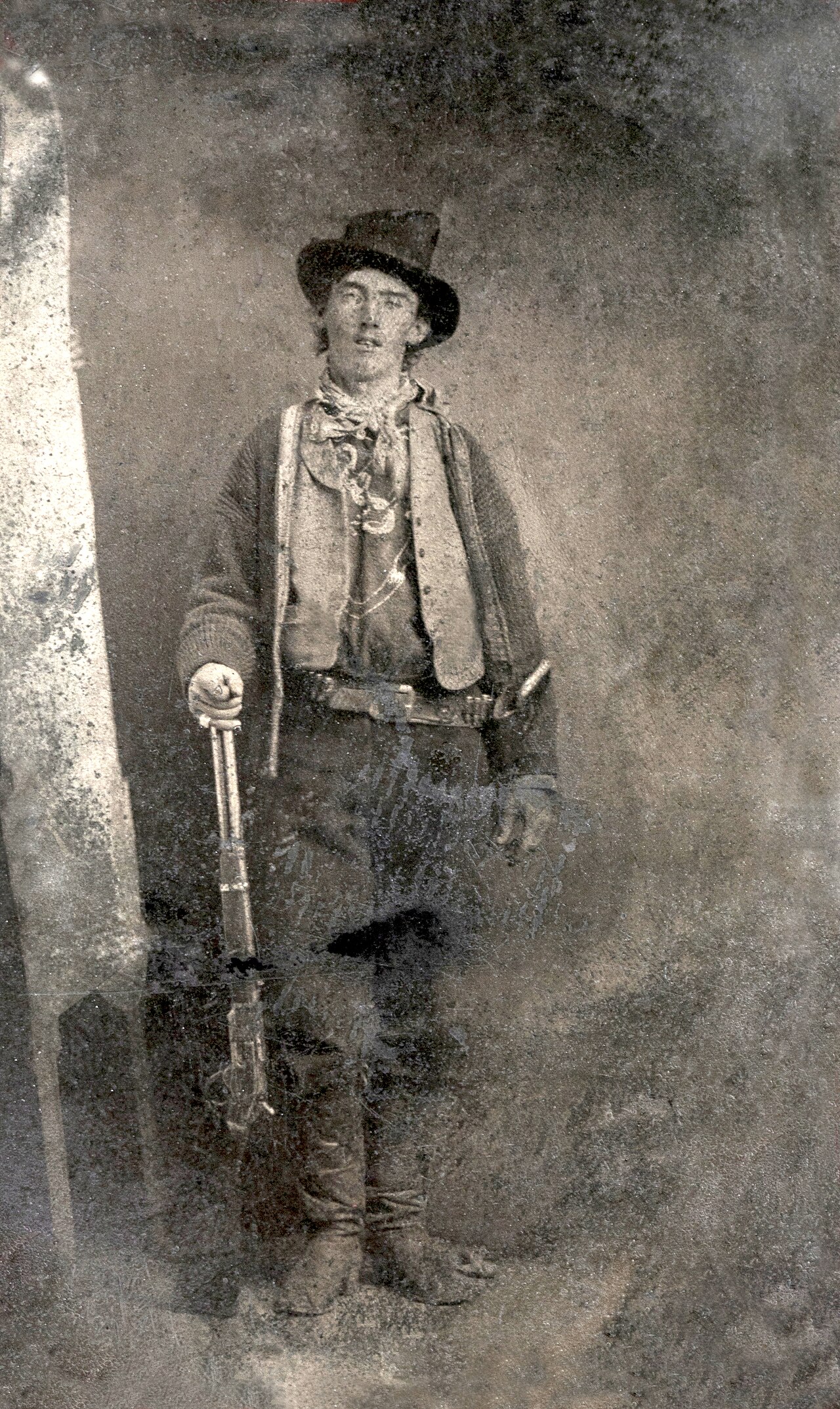 Billy the Kid tintype, c. 1879-80
