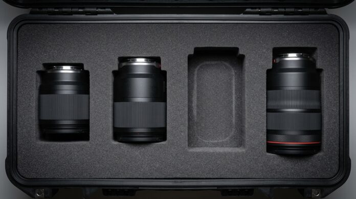 canon p 一眼レフ　35mm 28mm 135mm Canon RF 28-135mm Patent: 9 Internal Zoom Designs