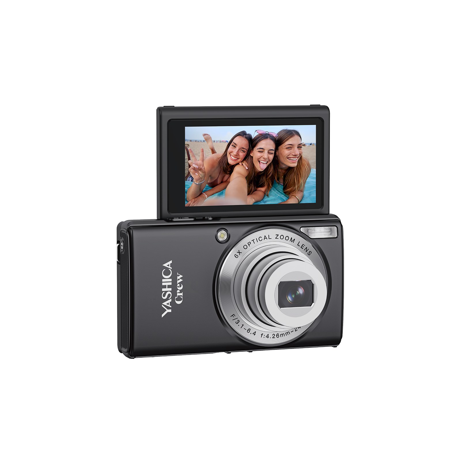 イージープロ Yashica Crew: $168 Pocket Camera With 6x Zoom