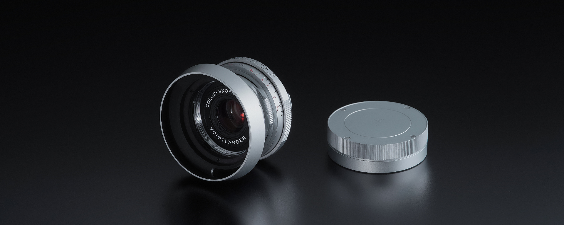 Voigtlander Color Skopar 100th Model in Silver
