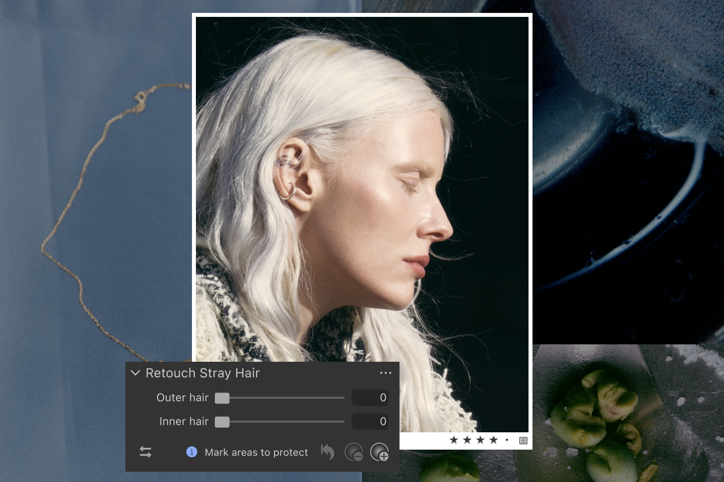 Capture One Update 16.9 Cleans Stray Hair in 2 Sliders